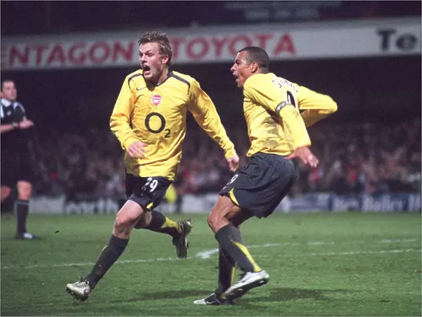 Gilberto and Larsson: Unforgettable Moment as Arsenal Edge Past Doncaster in League Cup Thriller