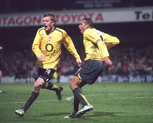 Gilberto and Larsson: Unforgettable Moment as Arsenal Edge Past Doncaster in League Cup Thriller