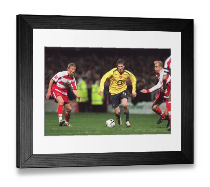 Framed Print : Alex Hleb (Arsenal) Paul Green (Doncaster). Doncaster Rovers 2: 2 Arsenal Framed Print : Alex Hleb (Arsenal) Paul Green (Doncaster). Doncaster Rovers 2: 2 Arsenal