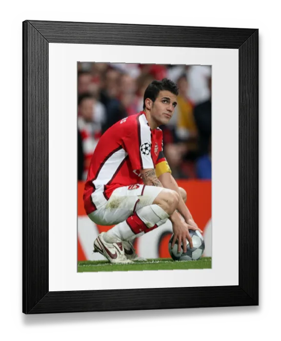 Framed Print : Cesc Fabregas Leads Arsenal to 3-0 Victory over Villarreal in UEFA Champions League Quarterfinals Framed Print : Cesc Fabregas Leads Arsenal to 3-0 Victory over Villarreal in UEFA Champions League Quarterfinals