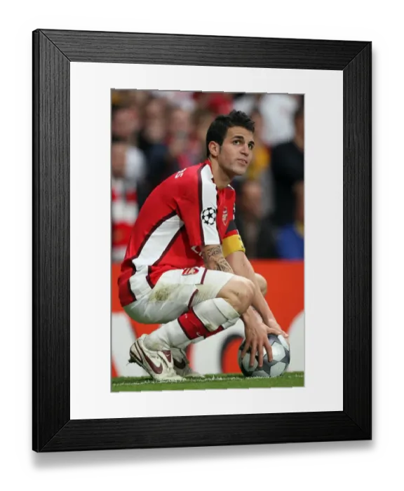 Framed Print : Cesc Fabregas Leads Arsenal to 3-0 Victory over Villarreal in UEFA Champions League Quarterfinals Framed Print : Cesc Fabregas Leads Arsenal to 3-0 Victory over Villarreal in UEFA Champions League Quarterfinals