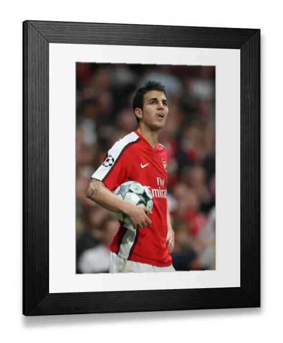Framed Print : Cesc Fabregas and Arsenal's 3-0 UEFA Champions League Quarterfinal Victory over Villarreal Framed Print : Cesc Fabregas and Arsenal's 3-0 UEFA Champions League Quarterfinal Victory over Villarreal