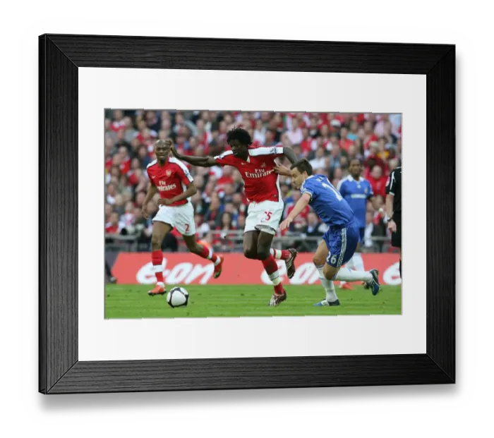 Framed Print : Clash of Titans: Adebayor vs. Terry in the FA Cup Semi-Final Showdown - Arsenal 1:2 Chelsea, Wembley Stadium, London, 18 / 4 / 2009 Framed Print : Clash of Titans: Adebayor vs. Terry in the FA Cup Semi-Final Showdown - Arsenal 1:2 Chelsea, Wembley Stadium, London, 18 / 4 / 2009