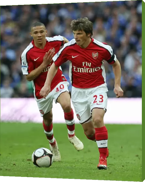 Andrey Arshavin and Kieran Gibbs (Arsenal)