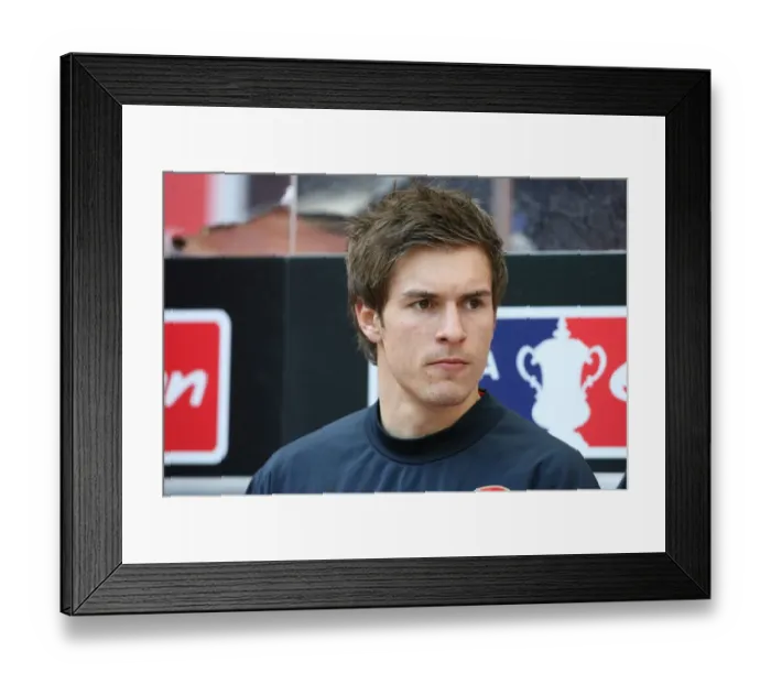 Framed Print : Aaron Ramsey in Action: Arsenal vs. Chelsea, FA Cup Semi Final, Wembley Stadium, 2009 Framed Print : Aaron Ramsey in Action: Arsenal vs. Chelsea, FA Cup Semi Final, Wembley Stadium, 2009