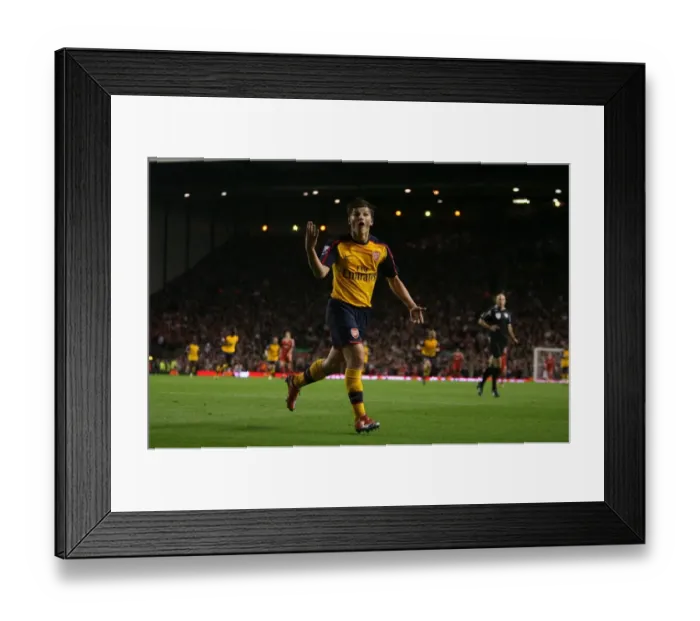 Framed Print : Arshavin's Game-Changer: The Unforgettable 4-4 Draw Against Liverpool Framed Print : Arshavin's Game-Changer: The Unforgettable 4-4 Draw Against Liverpool
