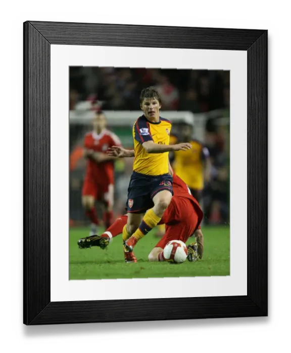 Framed Print : Andrey Arshavin (Liverpool) Alvaro Arbeloa (Liverpool) Framed Print : Andrey Arshavin (Liverpool) Alvaro Arbeloa (Liverpool)