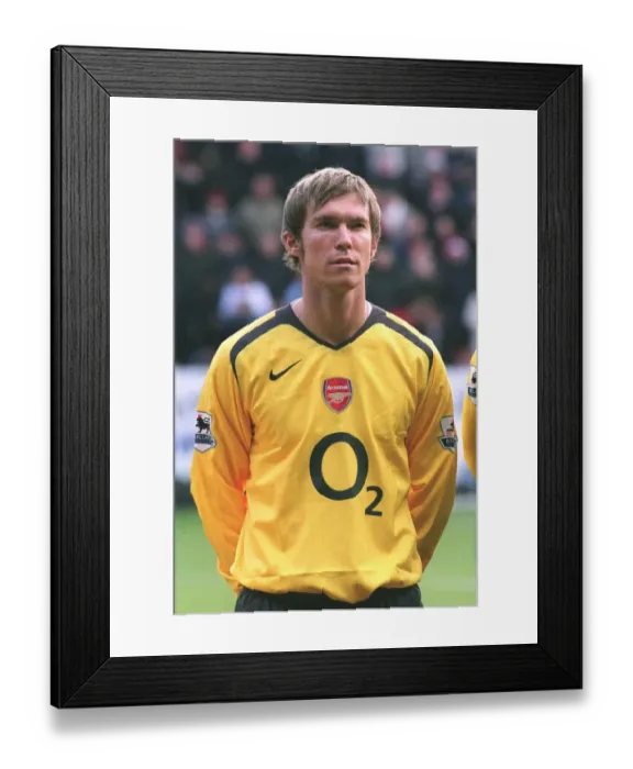 Framed Print : Alex Hleb (Arsenal). Charlton Athletic 0: 1 Arsenal. FA Premiership