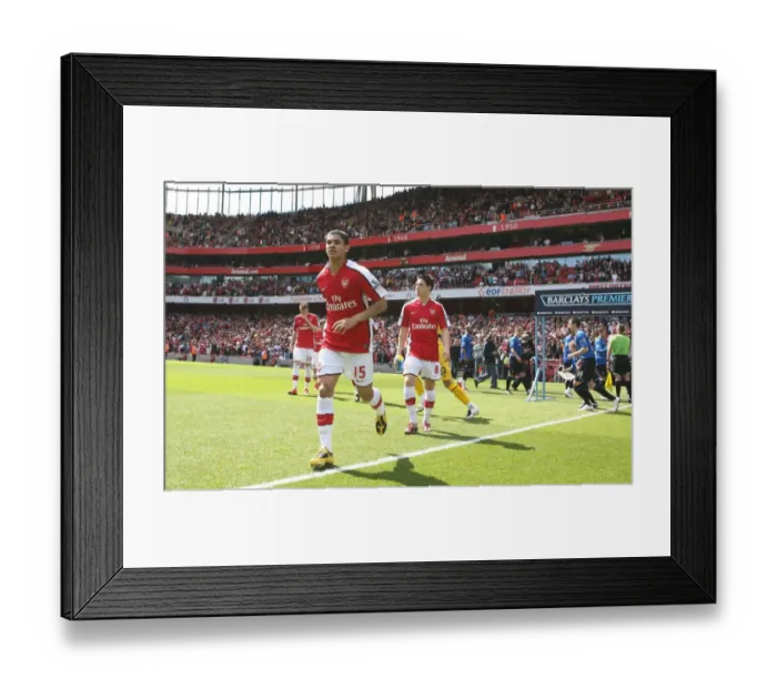 Framed Print : Denilson's Victory: Arsenal 2-0 Middlesbrough, Barclays Premier League, Emirates Stadium, 26 / 4 / 09 Framed Print : Denilson's Victory: Arsenal 2-0 Middlesbrough, Barclays Premier League, Emirates Stadium, 26 / 4 / 09