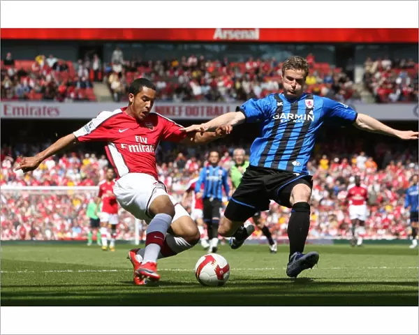 Theo Walcott (Arsenal) Robert Huth (Middlesbrough)