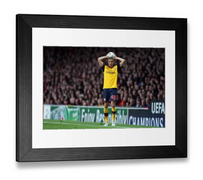 Framed Print : Kieran Gibbs (Arsenal)