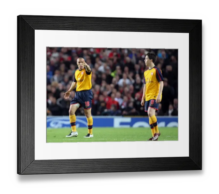 Framed Print : Mikael Silvestre in Action: Arsenal vs. Manchester United, UEFA Champions League Semi-Final, Old Trafford, 29 / 4 / 09 Framed Print : Mikael Silvestre in Action: Arsenal vs. Manchester United, UEFA Champions League Semi-Final, Old Trafford, 29 / 4 / 09