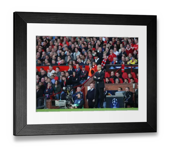 Framed Print : Arsene Wenger vs Manchester United: 1-0 Semi-Final Showdown, UEFA Champions League, Old Trafford, 29 / 4 / 09 Framed Print : Arsene Wenger vs Manchester United: 1-0 Semi-Final Showdown, UEFA Champions League, Old Trafford, 29 / 4 / 09