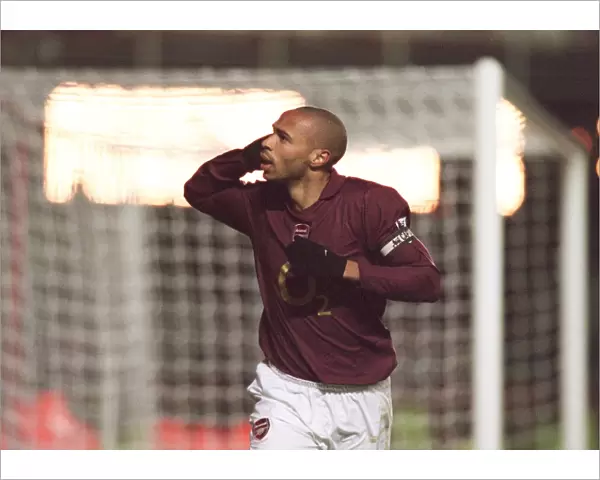 Thierry Henry's Epic Penalty: Arsenal's Unforgettable 4-0 Victory over Portsmouth, FA Premiership, Highbury, London, 28 / 12 / 05