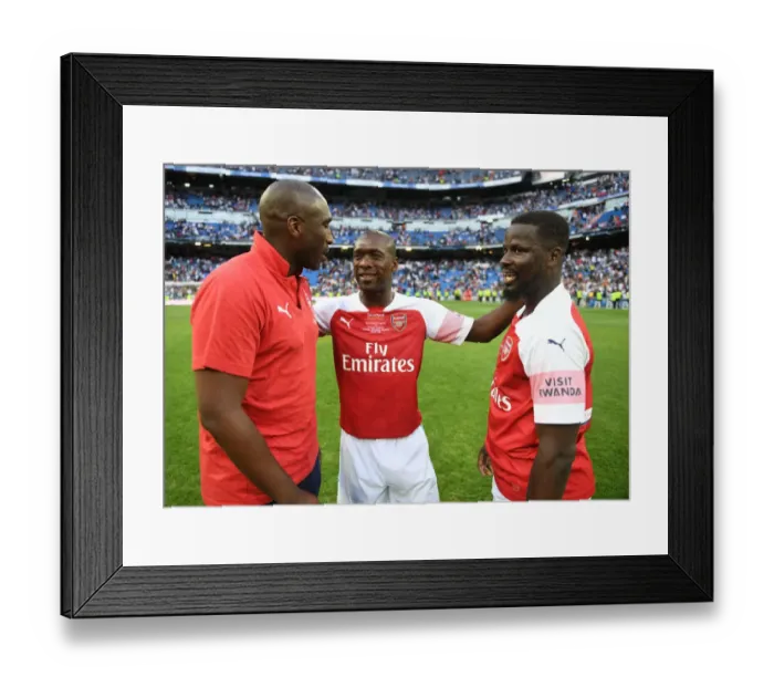Framed Print : Arsenal Legends vs. Real Madrid Legends: A Legendary Clash at Bernabeu (2018-19) Framed Print : Arsenal Legends vs. Real Madrid Legends: A Legendary Clash at Bernabeu (2018-19)