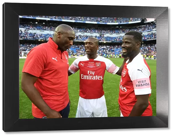 Arsenal Legends vs. Real Madrid Legends: A Legendary Clash at Bernabeu Stadium (2018-19)