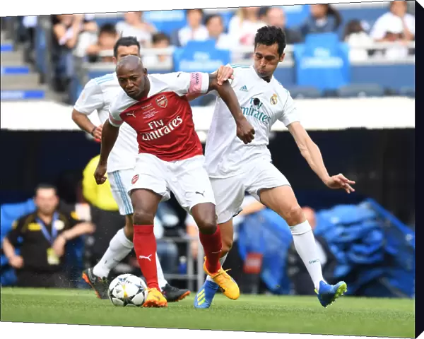 Arsenal Legends vs. Real Madrid Legends: A Clash of Football Icons at Bernabeu (2018-19)
