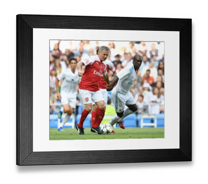 Framed Print : Arsenal Legends vs. Real Madrid Legends: A Legendary Clash at Bernabeu Stadium (2018-19) Framed Print : Arsenal Legends vs. Real Madrid Legends: A Legendary Clash at Bernabeu Stadium (2018-19)