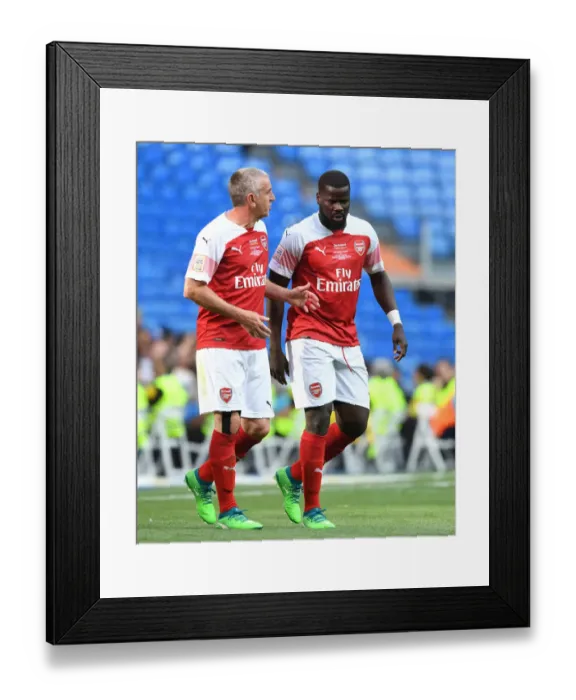 Framed Print : Arsenal Legends vs Real Madrid Legends: A Legendary Clash at Bernabeu (2018-19) Framed Print : Arsenal Legends vs Real Madrid Legends: A Legendary Clash at Bernabeu (2018-19)
