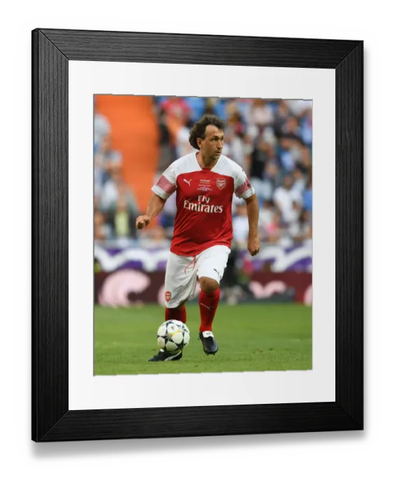 Framed Print : Gilles Grimandi: A Legendary Clash at the Bernabeu - Real Madrid Legends vs. Arsenal Legends (2018) Framed Print : Gilles Grimandi: A Legendary Clash at the Bernabeu - Real Madrid Legends vs. Arsenal Legends (2018)