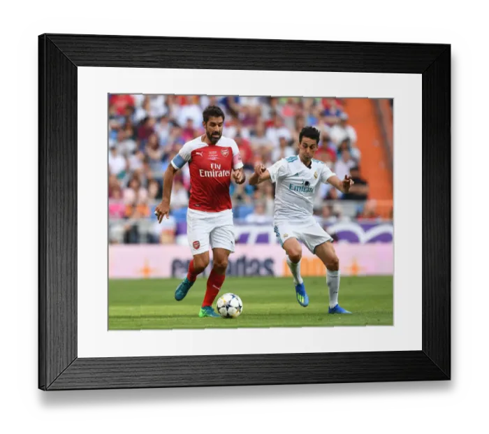 Framed Print : Arsenal vs. Real Madrid: A Legendary Clash at Bernabeu (2018-19) Framed Print : Arsenal vs. Real Madrid: A Legendary Clash at Bernabeu (2018-19)