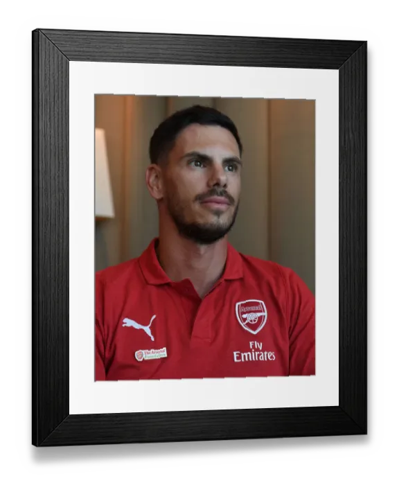 Framed Print : Arsenal Legends vs. Real Madrid Legends: A Legendary Clash at Bernabeu Stadium (2018-19)