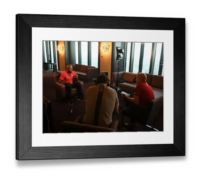 Framed Print : Arsenal Legends vs Real Madrid Legends: Niclas Anelka's Exclusive Pre-Match Interview Framed Print : Arsenal Legends vs Real Madrid Legends: Niclas Anelka's Exclusive Pre-Match Interview