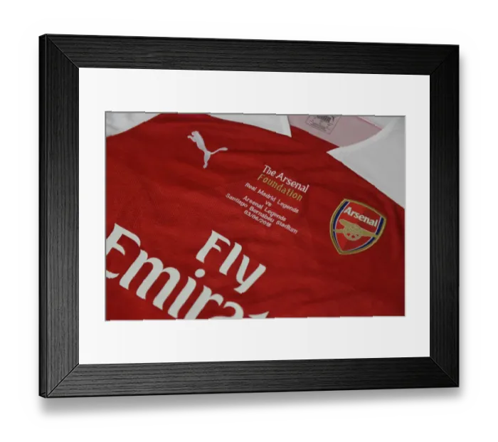 Framed Print : Arsenal Foundation: Preparing for the Showdown against Real Madrid Legends at Bernabeu Framed Print : Arsenal Foundation: Preparing for the Showdown against Real Madrid Legends at Bernabeu