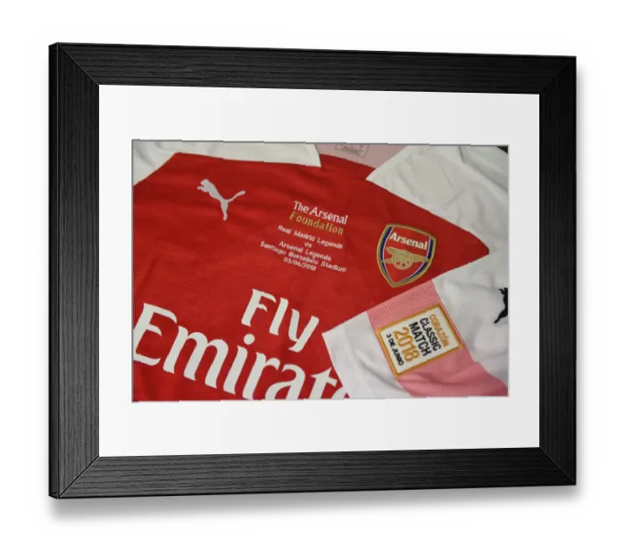 Framed Print : Arsenal Foundation: Gearing Up for the Legendary Clash against Real Madrid at Bernabeu Framed Print : Arsenal Foundation: Gearing Up for the Legendary Clash against Real Madrid at Bernabeu