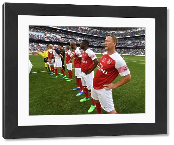 Arsenal vs Real Madrid Legends Clash: A Tribute to Football Greats (2018-19)