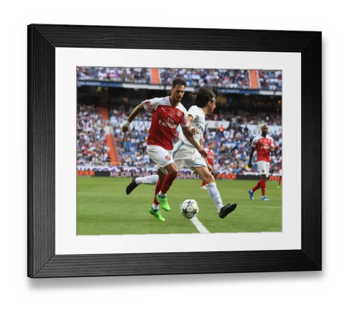 Framed Print : Arsenal vs. Real Madrid: A Legendary Clash at Bernabeu (2018-19) Framed Print : Arsenal vs. Real Madrid: A Legendary Clash at Bernabeu (2018-19)
