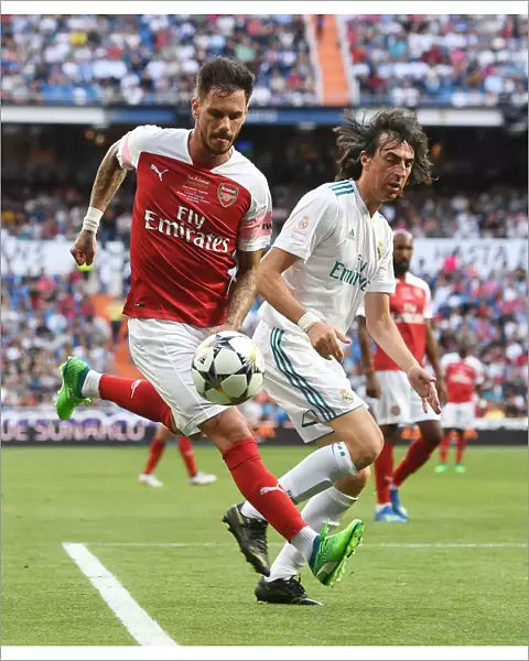 Arsenal Legends vs. Real Madrid Legends: A Clash of Football Greats at Bernabeu (2018-19)