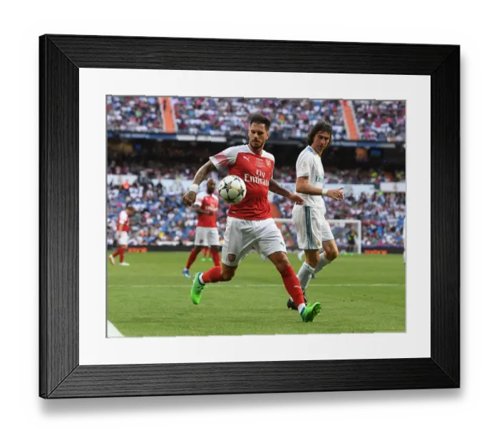 Framed Print : Arsenal vs. Real Madrid: A Legendary Clash at Bernabeu (2018-19) Framed Print : Arsenal vs. Real Madrid: A Legendary Clash at Bernabeu (2018-19)