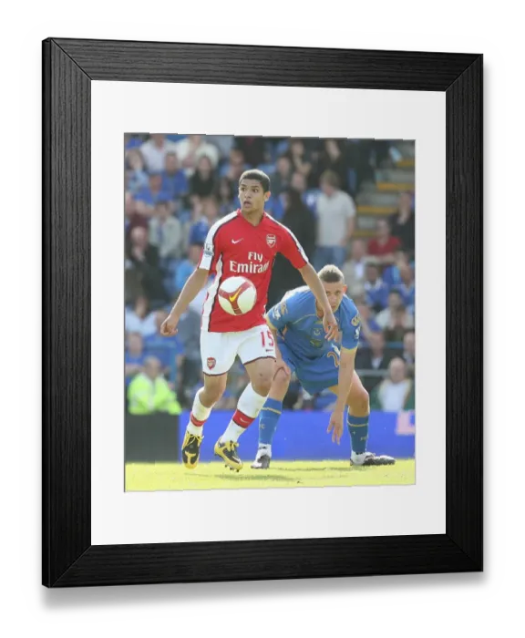 Framed Print : Denilson (Arsenal) Sean Davis (Portsmouth) Framed Print : Denilson (Arsenal) Sean Davis (Portsmouth)
