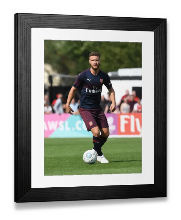 Framed Print : Shkodran Mustafi Training with Arsenal at Borehamwood, 2018 Framed Print : Shkodran Mustafi Training with Arsenal at Borehamwood, 2018