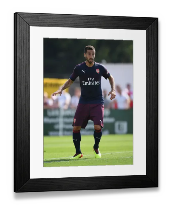 Framed Print : Henrikh Mkhitaryan in Action: Arsenal's Pre-Season Clash at Borehamwood (2018) Framed Print : Henrikh Mkhitaryan in Action: Arsenal's Pre-Season Clash at Borehamwood (2018)