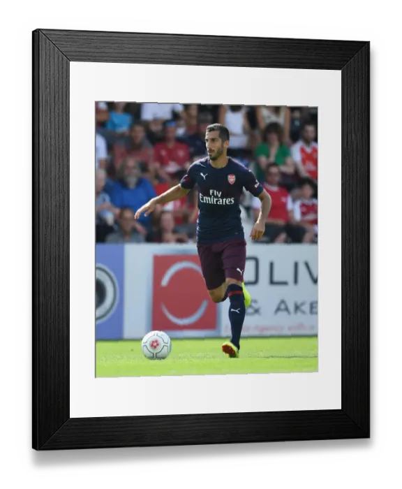 Framed Print : Henrikh Mkhitaryan in Action: Arsenal's Pre-Season Clash at Borehamwood (2018) Framed Print : Henrikh Mkhitaryan in Action: Arsenal's Pre-Season Clash at Borehamwood (2018)