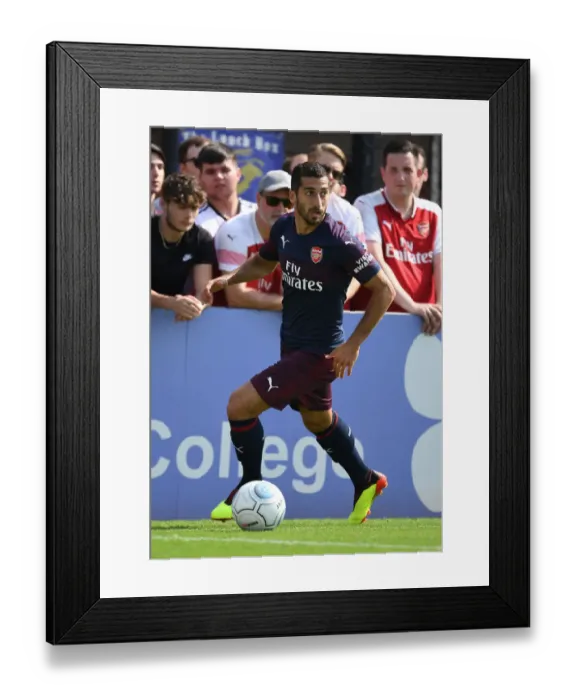 Framed Print : Henrikh Mkhitaryan in Action: Arsenal's Pre-Season Match vs Borehamwood (2018-19) Framed Print : Henrikh Mkhitaryan in Action: Arsenal's Pre-Season Match vs Borehamwood (2018-19)