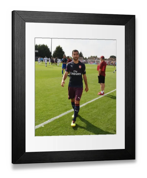 Framed Print : Henrikh Mkhitaryan Post-Match: Borehamwood vs Arsenal Pre-Season Friendly, 2018 Framed Print : Henrikh Mkhitaryan Post-Match: Borehamwood vs Arsenal Pre-Season Friendly, 2018