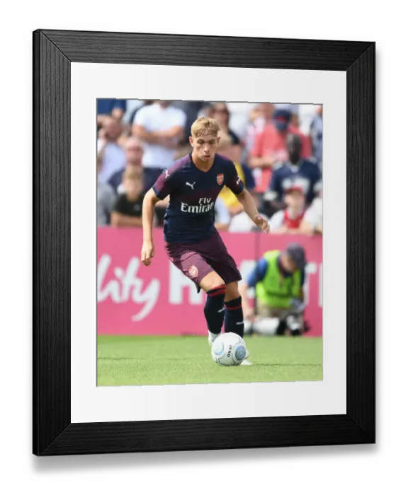 Framed Print : Emile Smith Rowe Shines in Arsenal's Pre-Season Victory over Borehamwood Framed Print : Emile Smith Rowe Shines in Arsenal's Pre-Season Victory over Borehamwood