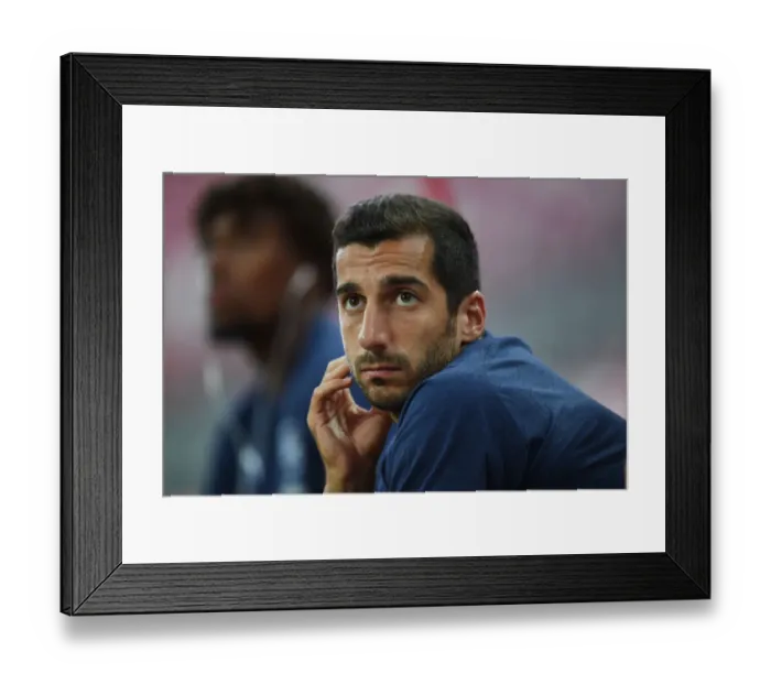 Framed Print : Henrikh Mkhitaryan: Arsenal's Readiness - Arsenal vs Atletico Madrid, International Champions Cup 2018, Singapore