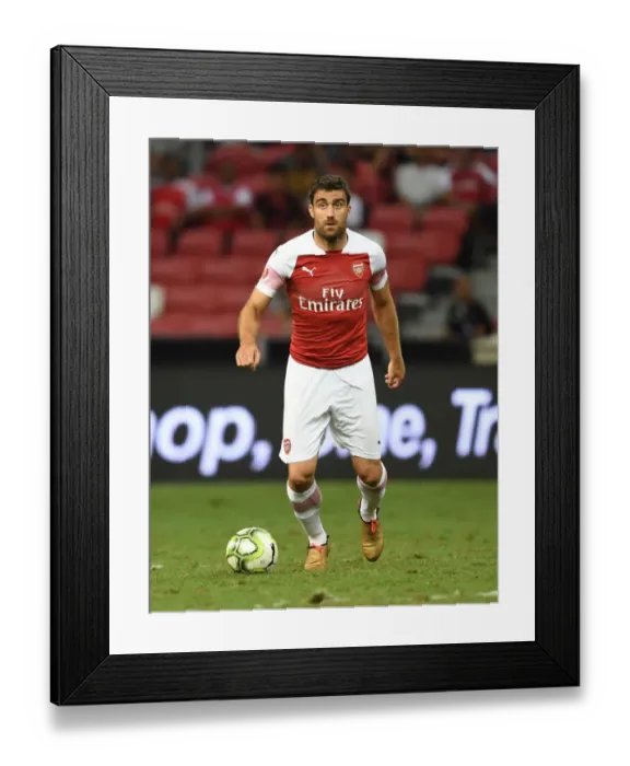 Framed Print : Sokratis in Action: Arsenal vs Atletico Madrid, International Champions Cup 2018 Framed Print : Sokratis in Action: Arsenal vs Atletico Madrid, International Champions Cup 2018