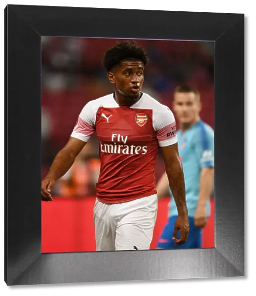 Reiss Nelson in Action: Arsenal vs Atletico Madrid, International Champions Cup 2018