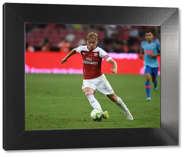 Emile Smith Rowe Shines: Arsenal's Breakout Performance Against Atletico Madrid in 2018 International Champions Cup (Singapore)