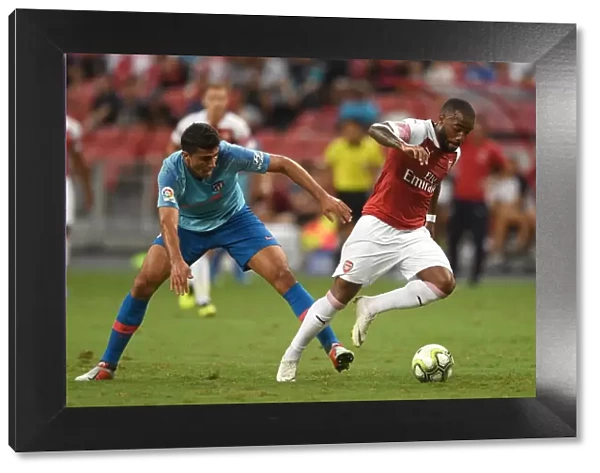 Clash of Titans: Lacazette vs Rodriguez - Arsenal vs Atletico Madrid, International Champions Cup 2018