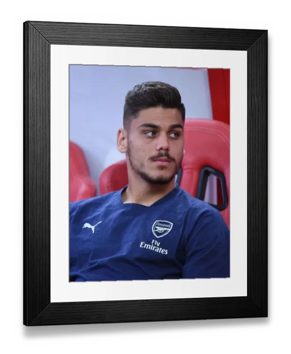 Framed Print : Arsenal's Konstantinos Mavropanos Prepares for Atletico Madrid Showdown in 2018 International Champions Cup Framed Print : Arsenal's Konstantinos Mavropanos Prepares for Atletico Madrid Showdown in 2018 International Champions Cup