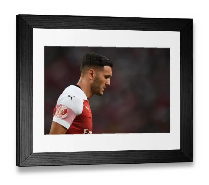 Framed Print : Lucas Perez vs Atletico Madrid: Clash at the International Champions Cup Singapore (2018)