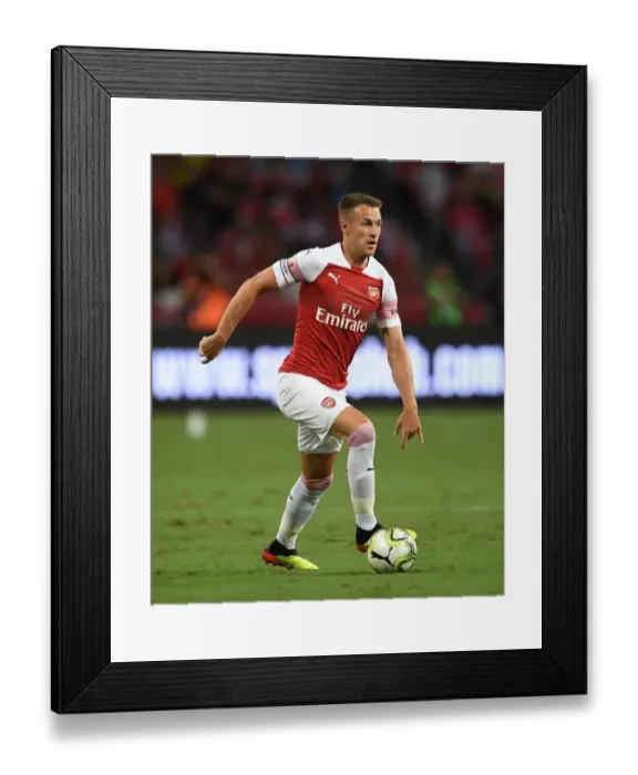 Framed Print : Aaron Ramsey in Action: Arsenal vs Atletico Madrid, International Champions Cup 2018 Framed Print : Aaron Ramsey in Action: Arsenal vs Atletico Madrid, International Champions Cup 2018