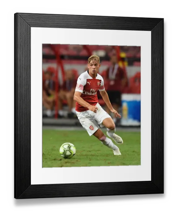 Framed Print : Emile Smith Rowe: Shining Bright in Arsenal's Win Against Atletico Madrid at the International Champions Cup, Singapore 2018 Framed Print : Emile Smith Rowe: Shining Bright in Arsenal's Win Against Atletico Madrid at the International Champions Cup, Singapore 2018