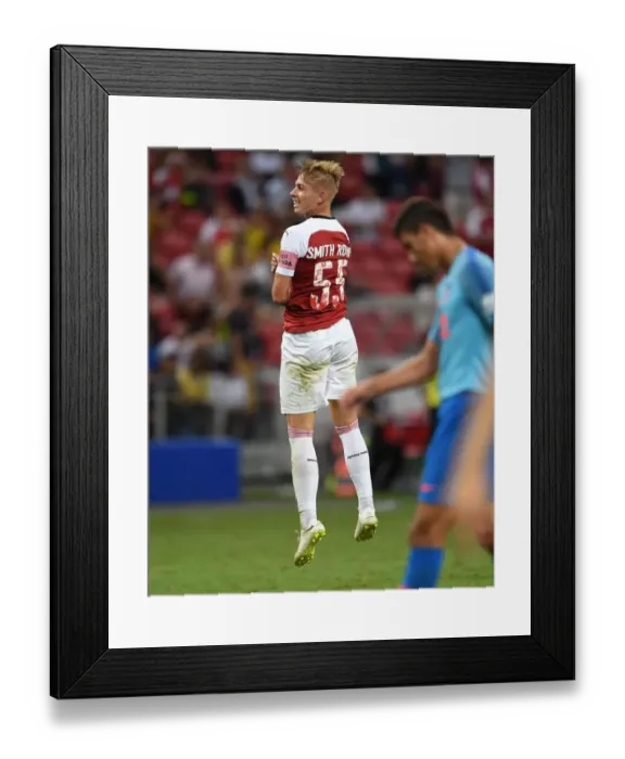 Framed Print : Emile Smith Rowe Scores the Winner: Arsenal Triumphs over Atletico Madrid in International Champions Cup 2018 Framed Print : Emile Smith Rowe Scores the Winner: Arsenal Triumphs over Atletico Madrid in International Champions Cup 2018